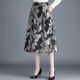 2025 new skirt for women in spring and autumn pleated skirt for mid-changchun high waist large size pockets to make you look slim and elegant A-line skirt
