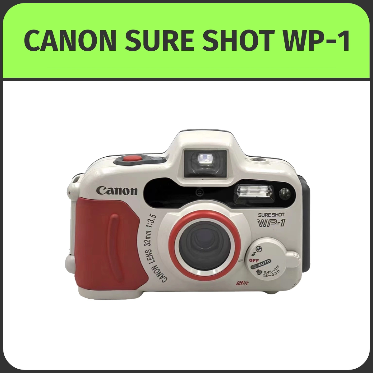 Canon佳能｜Autoboy D5 Prima AS-1 WP-1高颜值防水胶片傻瓜相机-Taobao
