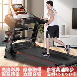 Electric Treadmill for Home Use, Weight Loss, Small Size, Foldable, Indoor, Mini, Ultra-Quiet, Small Space, Simple Shock Absorption