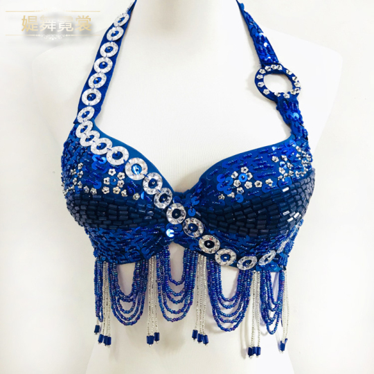 Ti Dance エンブロイダリー ベリーダンス ブラトップ - Nc-1222