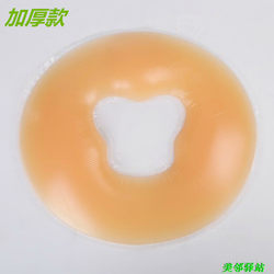 Silicone Face Pillow for Beauty Salon, Thickened Latex Face Pillow, Beauty Bed Pillow, Massage Face Pillow, Non-Slip Hole Pillow