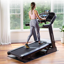 Qiaoshan Treadmill 7.4at High-End Gym-Specific Large Foldable Gym Equipment Walking and Climbing Machine