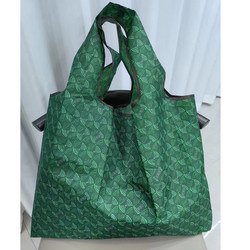 New Stylish Foldable Lightweight Portable Supermarket Shopping Bag Large Cute Grocery Bag with Capacity and Eco-Friendly Handle