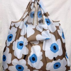 Printed Grocery Shopping Eco-Friendly Bag, Portable Foldable Shopping Bag, Large Capacity Tote Bag, Shoulder Storage Bag, Mommy Bag