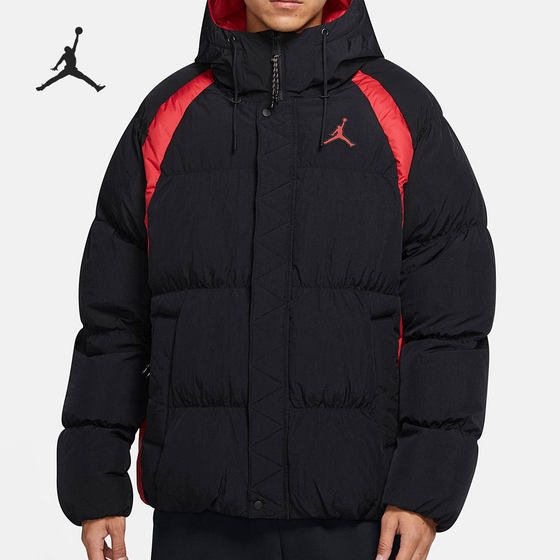 Nike/Nike official genuine Jordan men's sports warmth and windproof hood