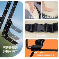Bicycle child seat baby child infant front safety seat bicycle folding bicycle mountain bike curved beam bicycle