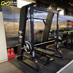 Dhz Bearded Smith Machine Single Gantry Squat Bench Press Multi-Functional Fitness Equipment Commercial Gym