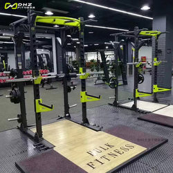 Dhz Big Beard Squat Rack U1081 Bench Press Frame-Style Power Rack Fitness Equipment Commercial Multi-Functional Strength Training