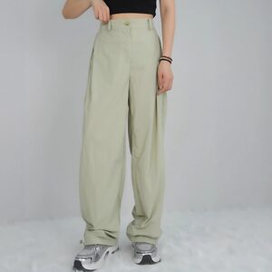 
Akom women's quick-drying pants outdoor sports casual pants loose wide-leg pants trousers summer breathable sun protection sports pants