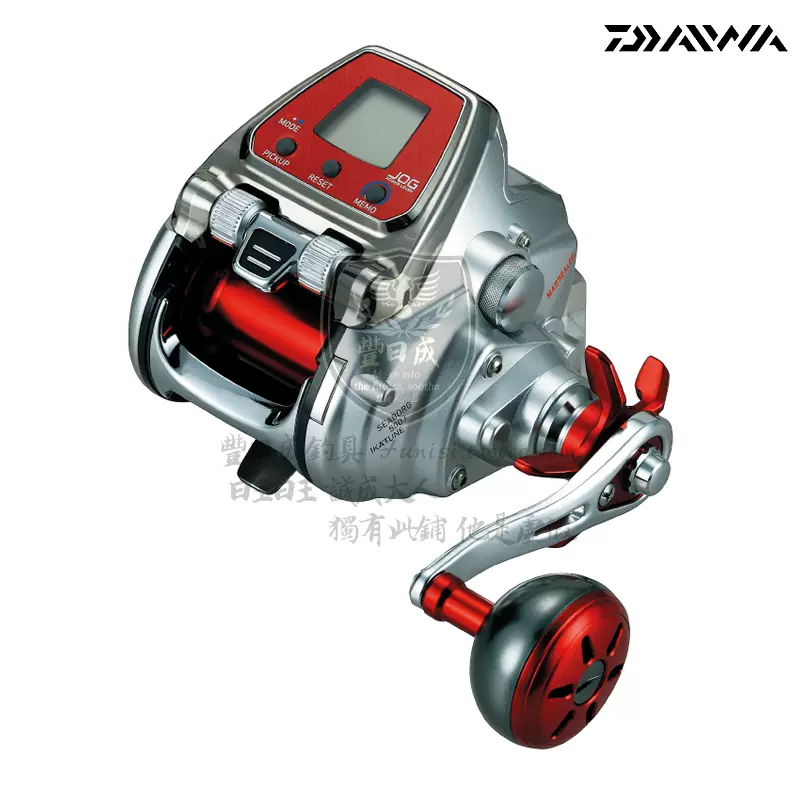 達億瓦DAIWA日本製高轉速釣魚輪SEABORG 500J-IKATUNE右手型電動