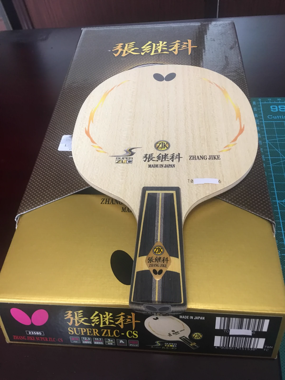 启航】正品蝴蝶张继科ALC 超级张继科ZLC乒乓球拍底板36561-Taobao