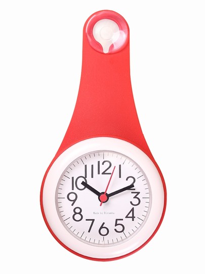 House Heath Clocks 掛時計 赤とグレー