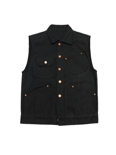 Vintameri American Retro 17oz Waxed Canvas Vest