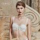 Bao Shiyan French underwear women's small breasts gathered and arranged with breasts adjusted upper bra white lace sexy bra