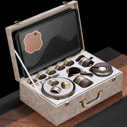 High-End Purple Clay Kung Fu Tea Set for Young People, 2025 New Model, Practical Gift for Elders, Dad, Housewarming