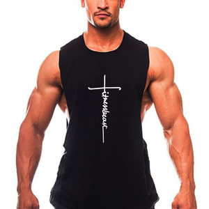 
Muscle Summer Fitness Men's Brother Summer Sports Leisure Running Exercise Basketball Loose Cotton Elastic Waistcoat