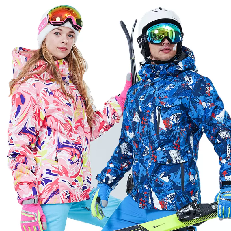 LUCKYBOO兒童滑雪套頭上衣保暖加厚滑雪服男女童防水防風衣服-Taobao