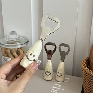 
Beer bottle opener home creative cute stainless steel bottle opener beverage soda bottle cap opener wine opener