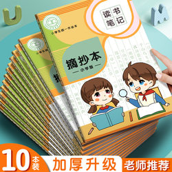A5 Special Notebook for Reading Notes, Specially Designed for Primary School Students, Good Words and Sentences, B5 Thickened Chinese Reading Excerpt Notebook, Notepad