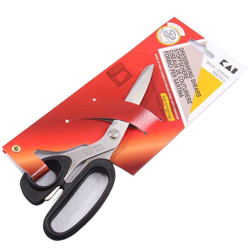 KAIYIN | KAI 브랜드 8인치/210MM 왼손 재단사 가위 N5210L-