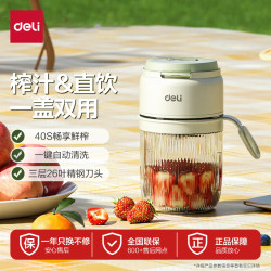 Deli Juicer Cup Portable Multifunctional Rechargeable Fresh Juice Maker for Girls Outdoor Electric Small Juicer