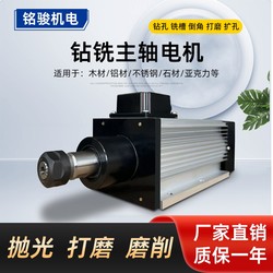 High and Low Speed Drilling Motor Electric Spindle Aluminum Alloy/Wood/Copper/Milling Groove Chamfering Drilling and Milling Er25 Power Head