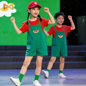 
Graduation Performance Costumes Fruit Party Funny Costumes Summer Watermelon Graduation Costumes Watermelon Theme Children's Clothes Kindergarten