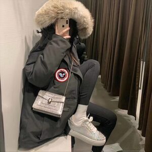 2024 winter new style male student plus size goose couple thickened workwear parker down cotton jacket women mid-length jacket
