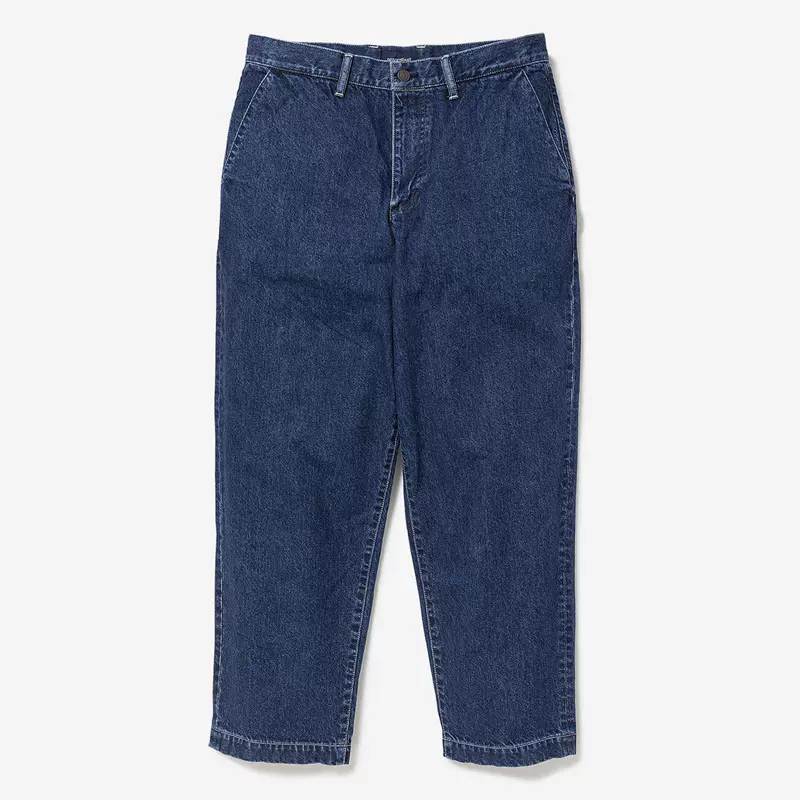 四季出品現貨DESCENDANT GALLEY DENIM TROUSERS水洗牛仔褲男23SS-Taobao