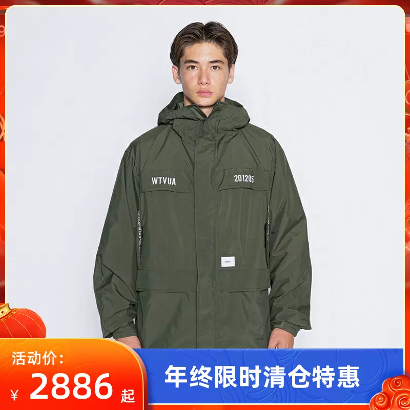 四季出品现货WTAPS SHERPA JACKET NYLON TAFFETA口袋夹克21SS-Taobao