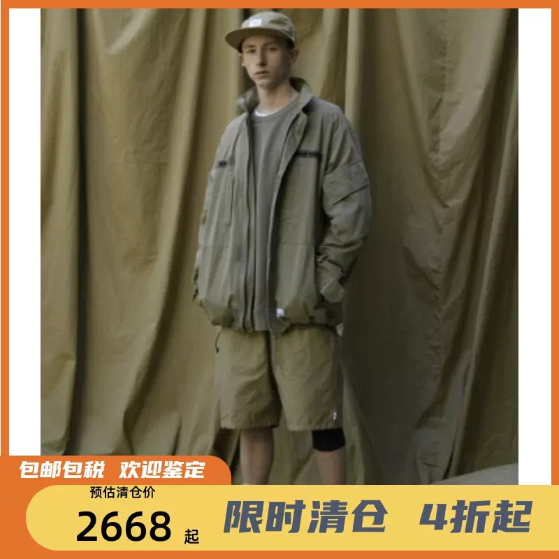 四季出品现货WTAPS D90 JACKET NYCO TUSSAH军事工装夹克外套21SS-Taobao