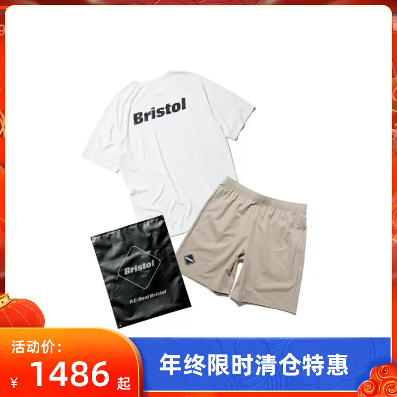 四季出品現貨FCRB TRAINING S/S TOP SHORTS短袖T恤短褲套裝23SS-Taobao