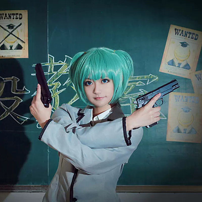 親漫園 暗殺教室片岡惠茅野楓cos服cosplay服裝女學生校