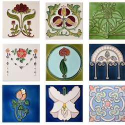 Vegapunk Enamel Tiles Handmade for Kitchen and Bathroom, Xiaohongshu Balcony Entrance, Vintage Export British and French Style
