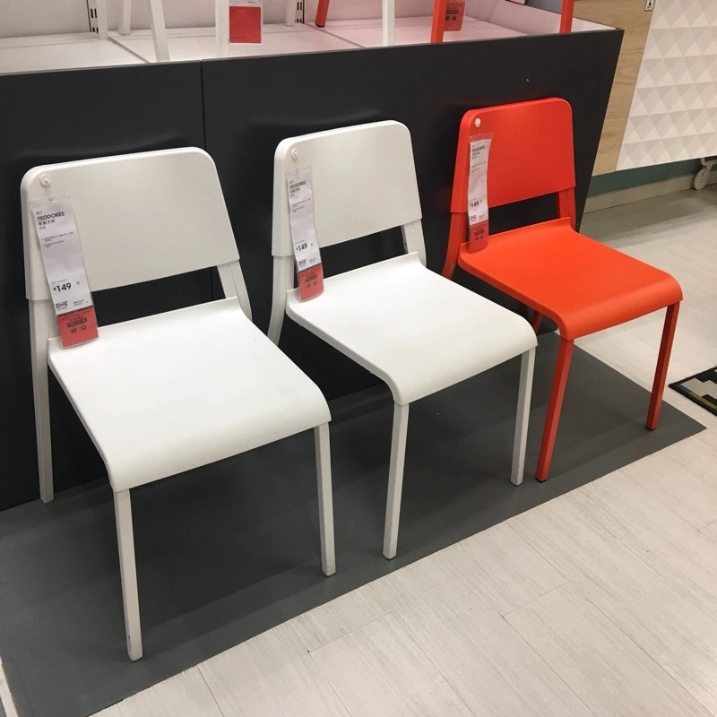 宜家家居ikea帝奧多斯椅子餐椅白色國內代購 Taobao