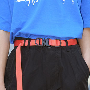 
ISE MOUNT outdoor cloth belt versatile trendy 2.5cm adjustable personality nylon trousers belt for men and women