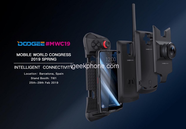 道格在MWC 19推出doogee S90 5G模块