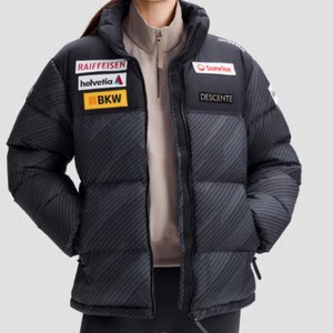 
Desante DESCENTE Swiss team cooperates with men's and women's short down jacket D5493SDJ67