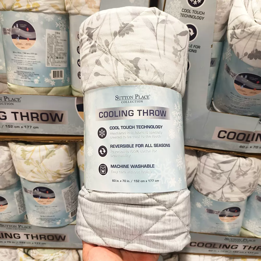 Sutton Place Costco Cooling Blanket Cooling Weighted Lap Blanket