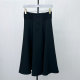 KA2024 winter new umbrella skirt women's high waist, thin waist, thin temperament, big dress 1361
