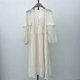 fei2025 spring new product French long-sleeved dress female temperament slim and fresh tea skirt 5258
