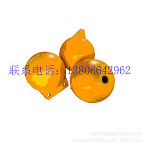 
A 1-meter diameter pull-ring float can be used as an anchor wire float, fixed-point hanging float, water surface warning mark float