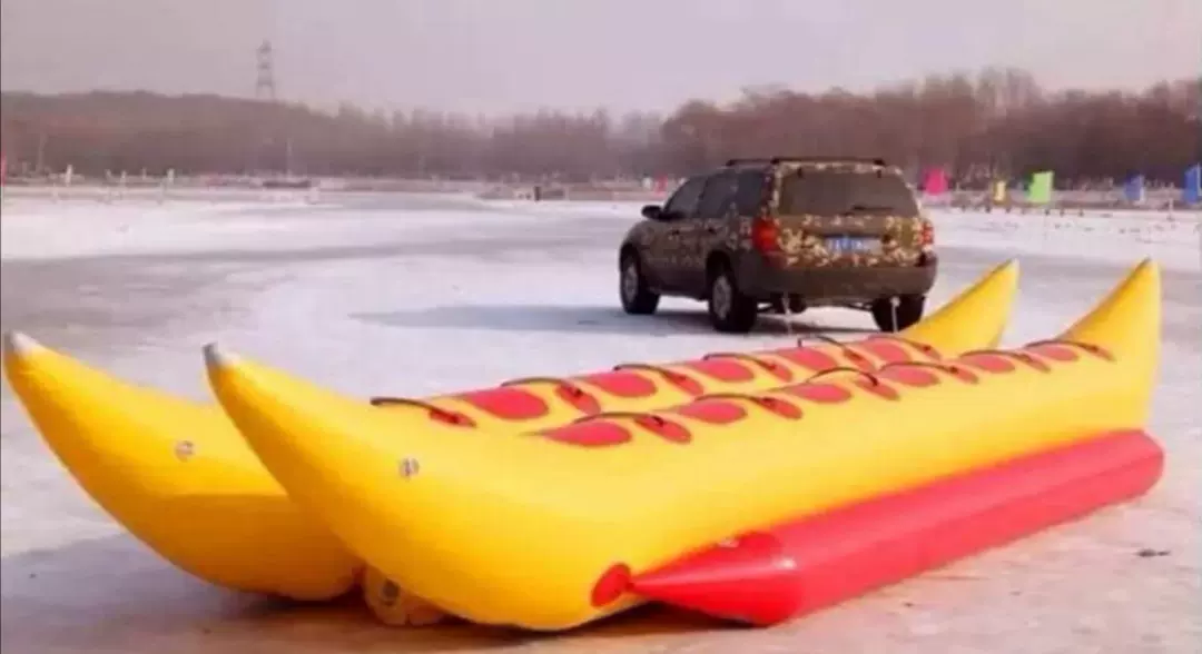 东陵荷花湖冰雪大世界图片