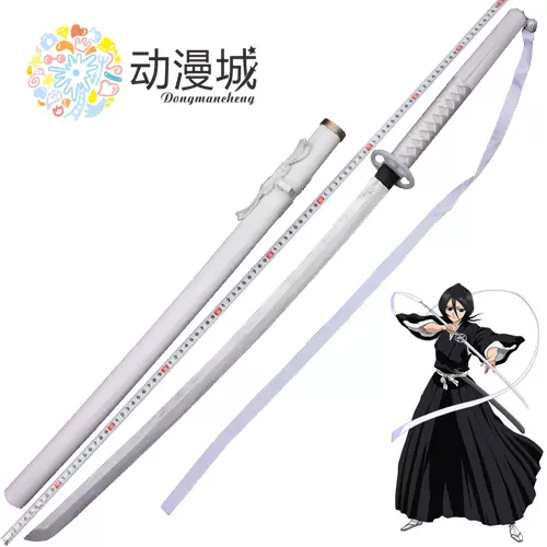 死神bleach 露琪亞卍解斬魄刀袖白雪 出過一次外景