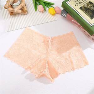 LACE UNDERWEAR LOWOWAIST BOYSHORT Head Sexy Lace low -waist flat angle underwear
