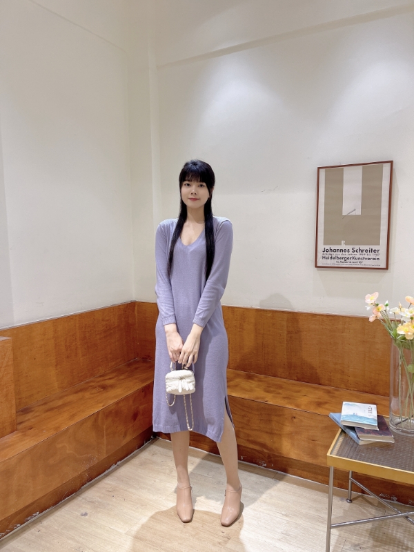 [依囡]气质法式小踝靴瘦瘦靴裸色深口单鞋秋季高跟鞋粗跟白色洋气小短靴[贝尚美格鞋类专营店]