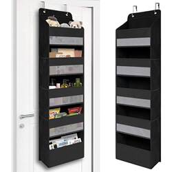 Clothes Storage Hanging Bag Behind the Door, Dormitory Wall Hanging Storage Pouch, Bathroom Wall-Mounted Organizer, Diaper Organizer Rack