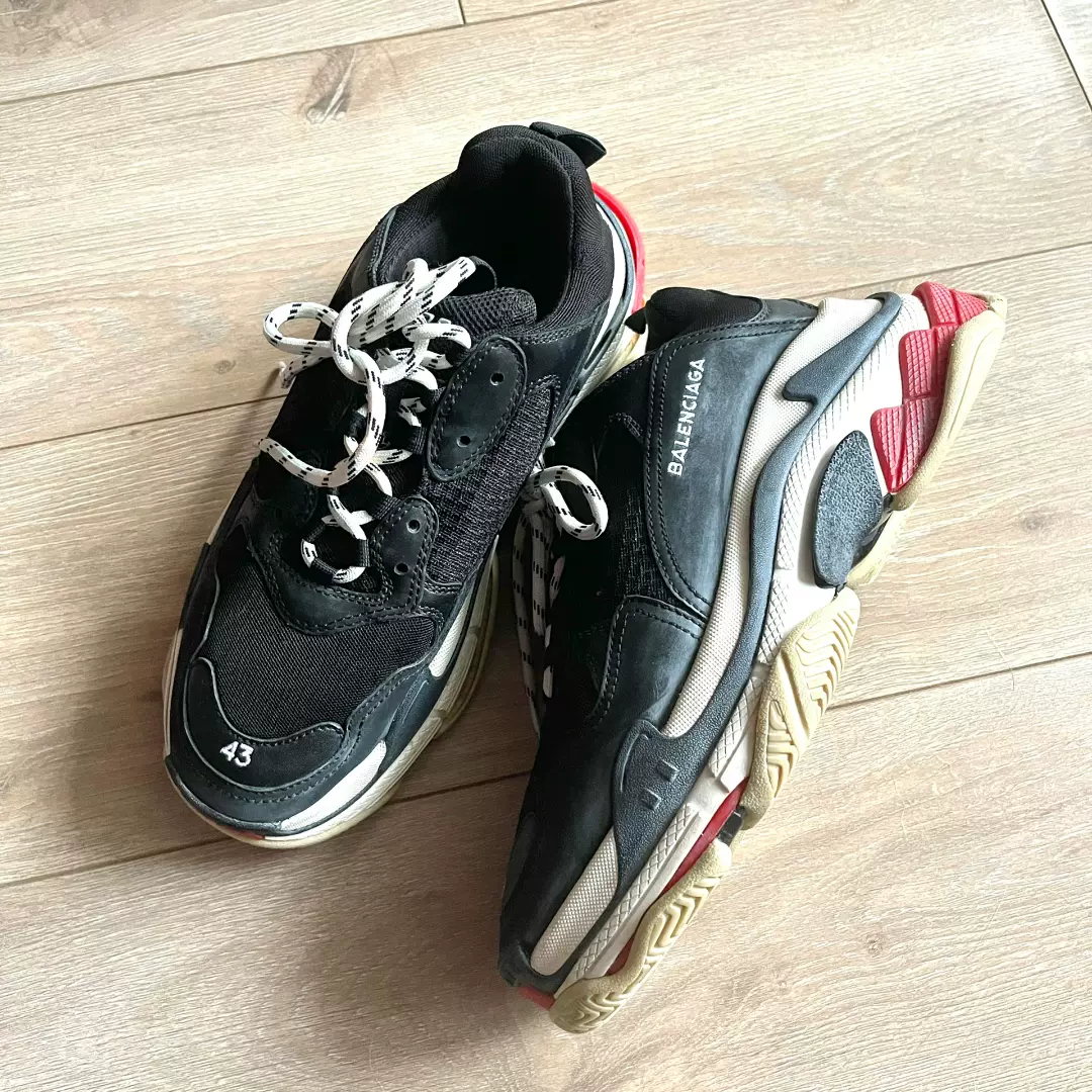 Taobao balenciaga hot sale triple s