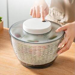 Household Electric Vegetable Dehydrator, Vegetable Spinner, Kitchen Vegetable and Fruit Salad Water-Draining Tool, Vegetable Basket