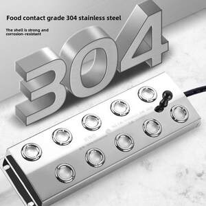 
Ultrasonic atomizer ten-head atomization plate fish pond rockery landscape spray atomizer atomization humidification pool landscape